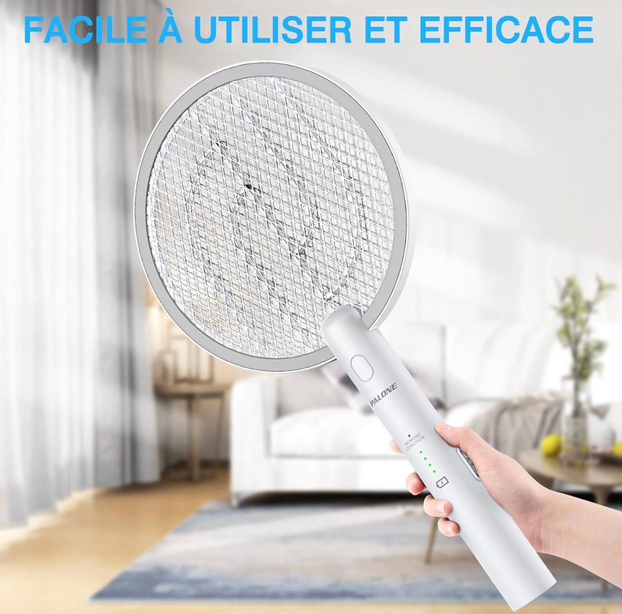 RAQUETTE ANTI MOUSTIQUE ÉLECTRIQUE