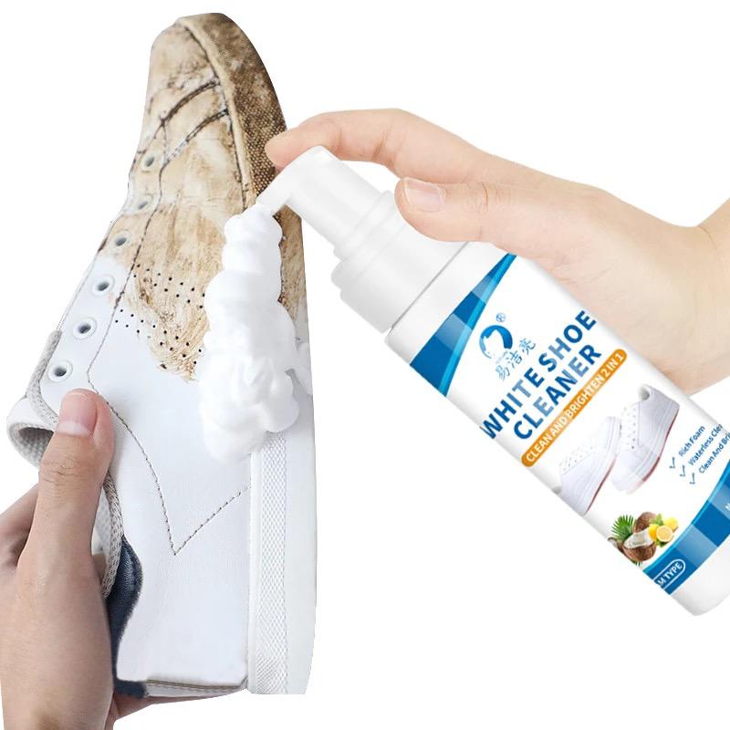 WHITE SHOES CLEANER ( la Brosse à chaussures + la serviette à nettoyage offerte )